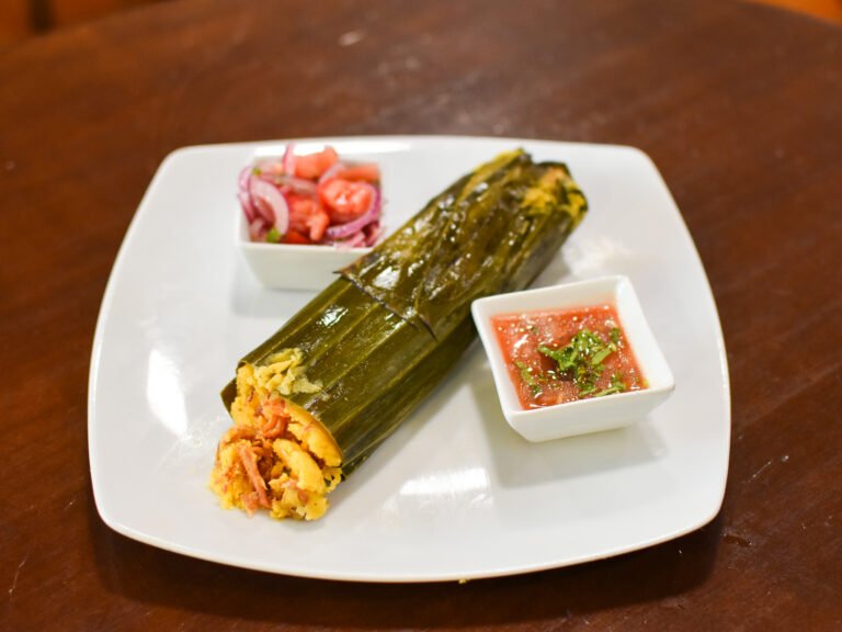 Tamal ecuatoriano